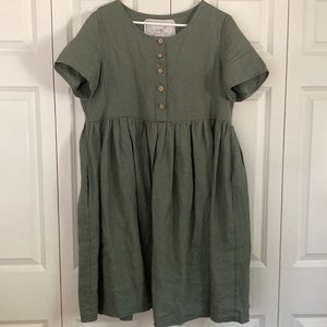 NPL Mama Dress Forest Green L